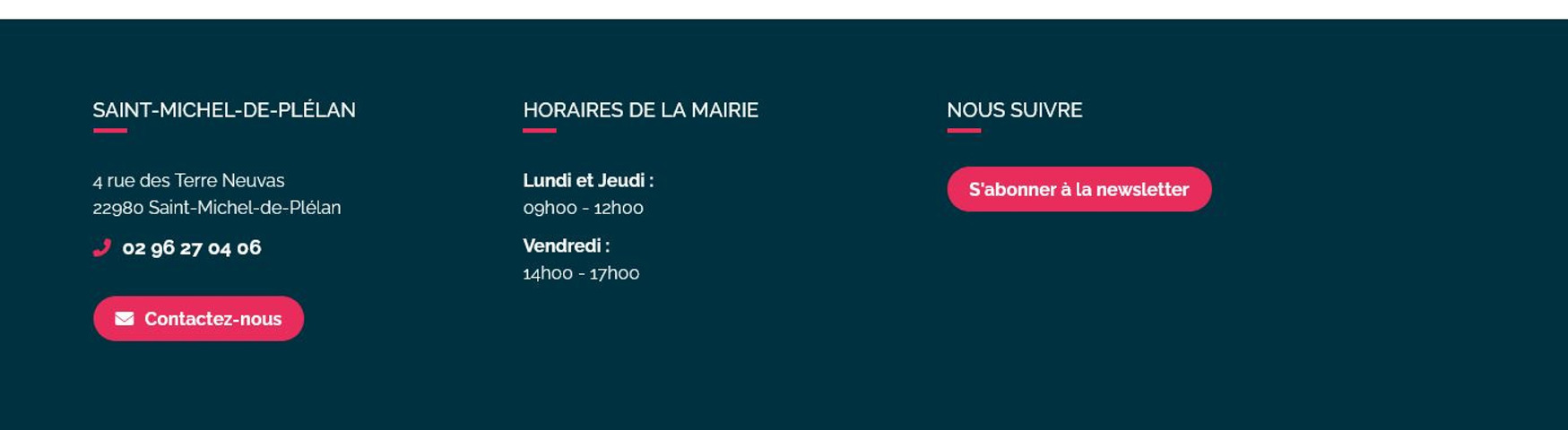 capture d'écran pour info