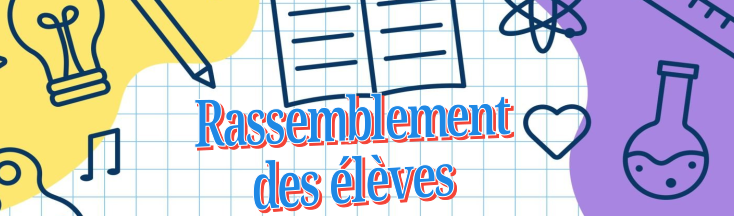 affiche rassemblement des élèves