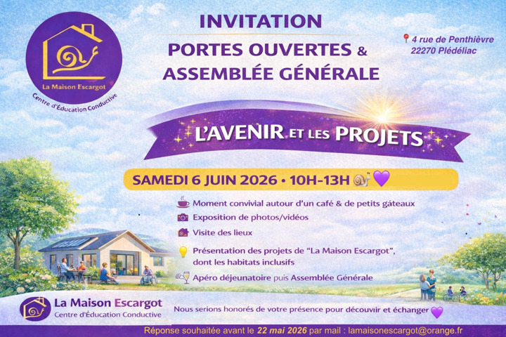 affiche avec la date, l'heure, l'endroit et les activités proposés